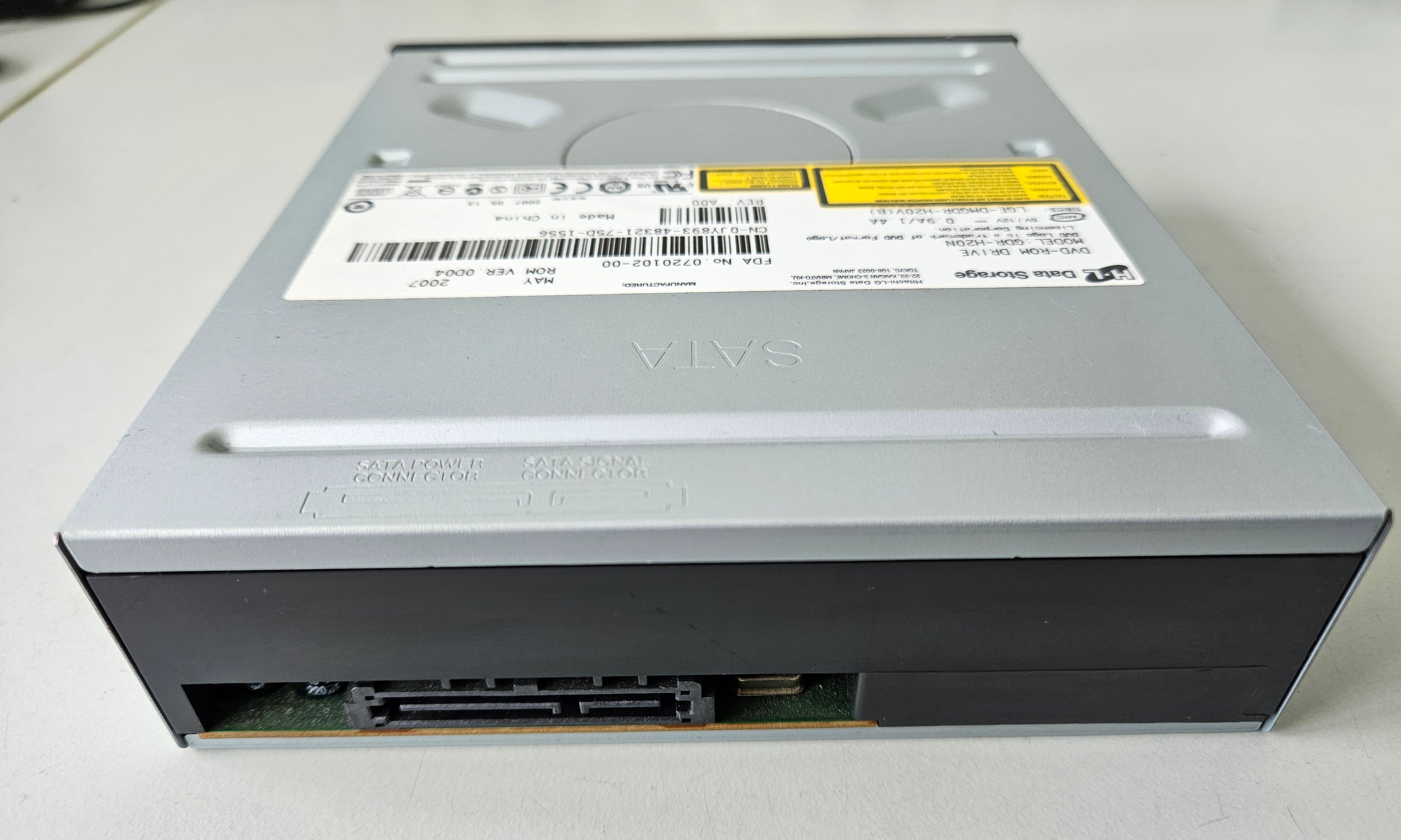 H.L Data Storage Dell 16x SATA DVD-ROM Drive - Black Bezel ( GDR-H20N 0JY893 ) USED