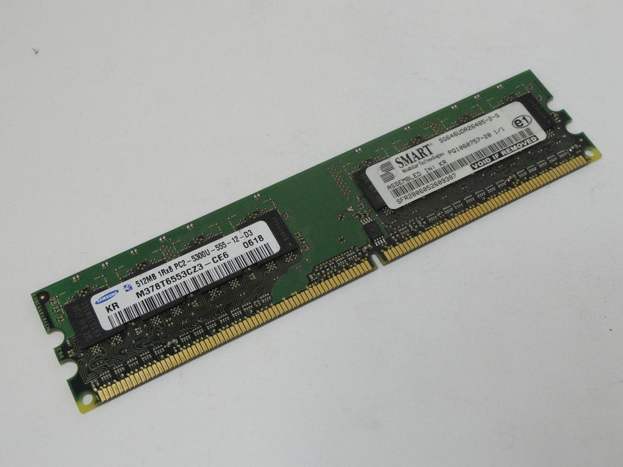 Samsung Smart 512MB PC2-5300 DDR2-667MHz RAM ( M378T6553CZ3-CE6 SG646UDR26485-2-S ) REF