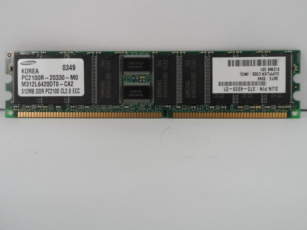 MT18VDDT6472G-26AC0 - 512MB PC2100R-20330-Z DDR 266  CL2 ECC REG - Refurbished