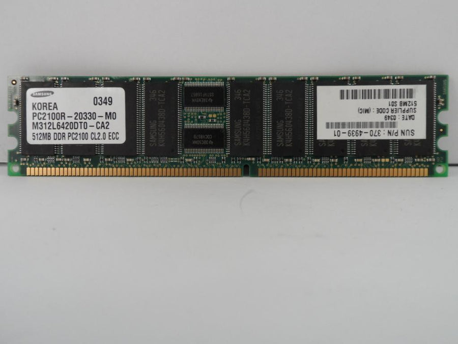 MT18VDDT6472G-26AC0 - 512MB PC2100R-20330-Z DDR 266  CL2 ECC REG - Refurbished