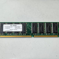 Infineon 512MB PC2700 DDR-333MHz non-ECC Unbuffered CL2.5 184-Pin DIMM ( HYS64D64320GU-6-B ) REF