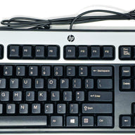 HP SK-2880 UK QWERTY PS/2 Keyboard Black/Silver ( 382641-031 382925-031 ) NEW