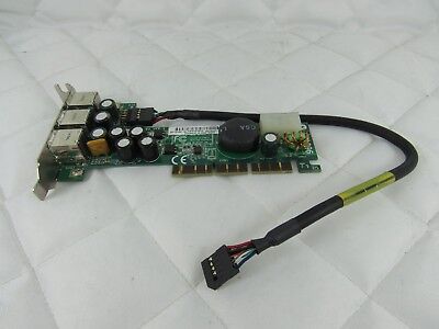HP RP5000 USB 12/24V Low-Profile AGP Bus Card ( 337069-001 MS-6993 325201-001 ) USED