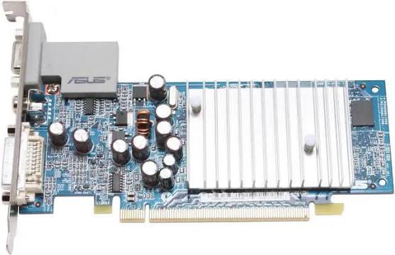 Asus GeForce 6200TC 128Mb PCIe GDDR2 Graphics Card ( EN6200TC TOP_TD_128M ) USED