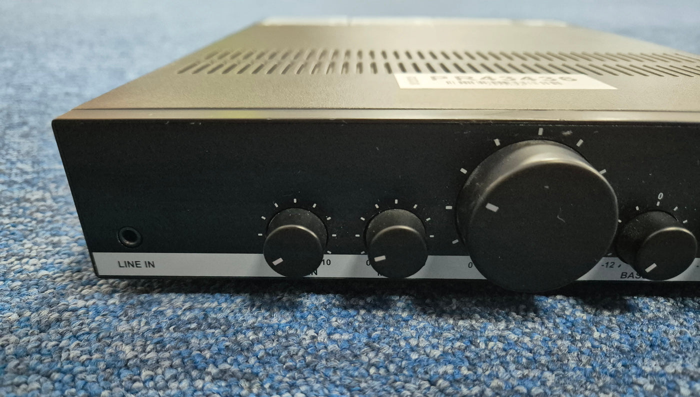 Audac Public Address Mixing Amplifier 70V/100V/4Ohm ( COM104 ) USED