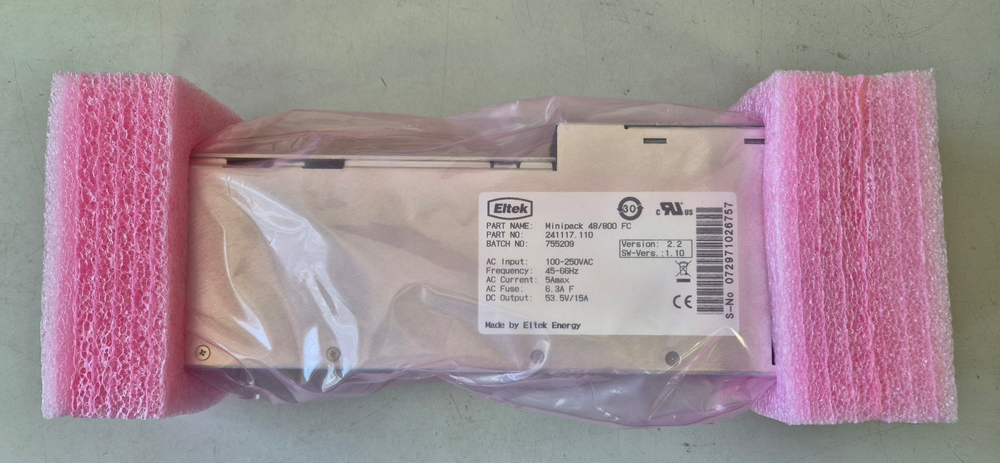 Eltek Minipack 48/800 FC 53.5V Communication Power Module ( 241117.110 755209 ) NOB