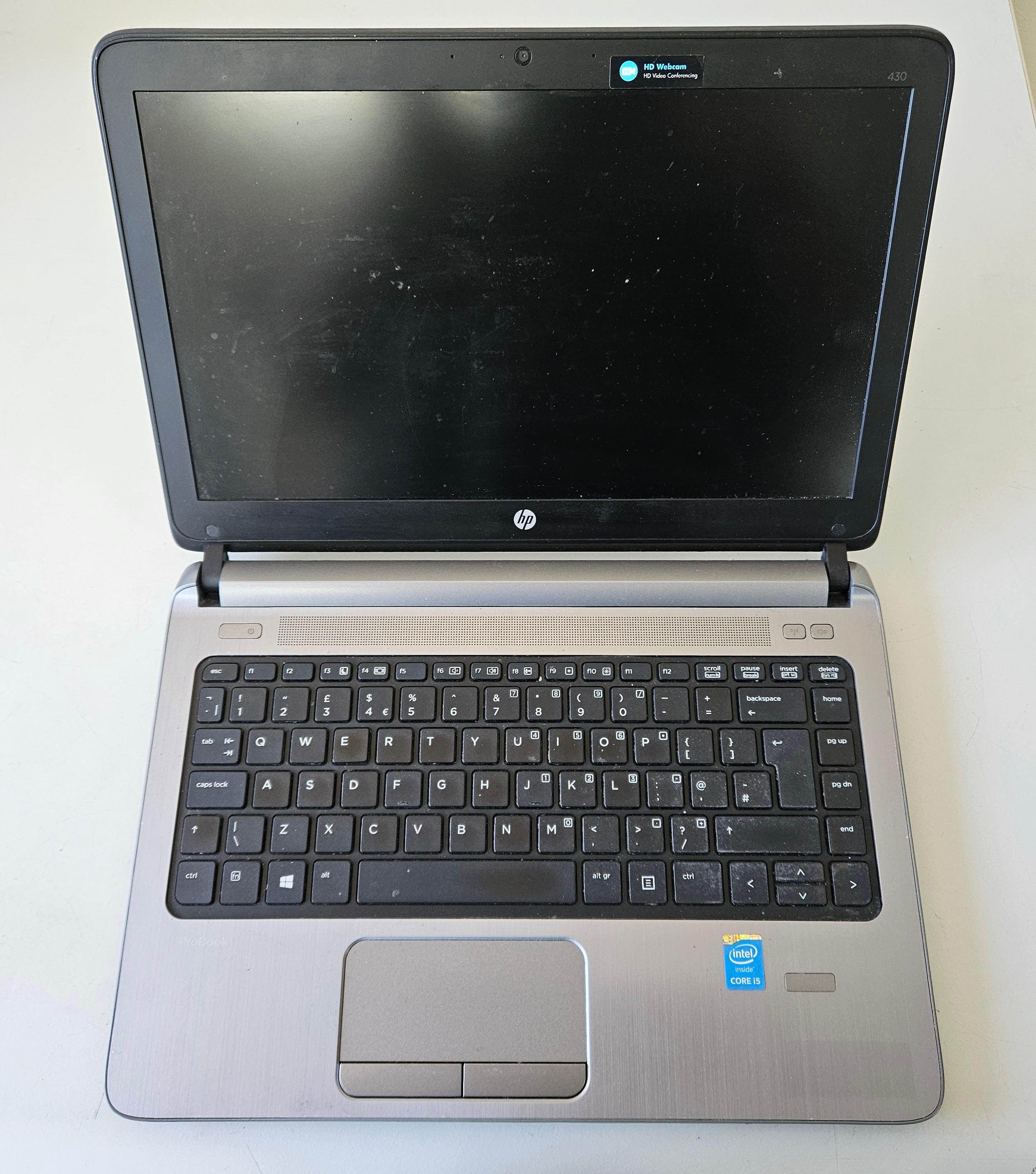 HP ProBook 430 G2 120GB SSD 4GB RAM i5-5200U 2.2GHz Win10 Pro 14" Laptop ( N0Y54ES#ABU ) USED