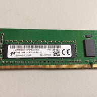 MICRON 8GB PC4-2133-P-R REG ECC 1RX4 MEM RDIMM (MTA18ASF1G72PZ-2G1 REF)