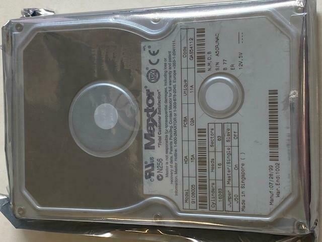 Maxtor 10GB IDE 5400rpm 3.5in HDD ( 91080D5 ) REF