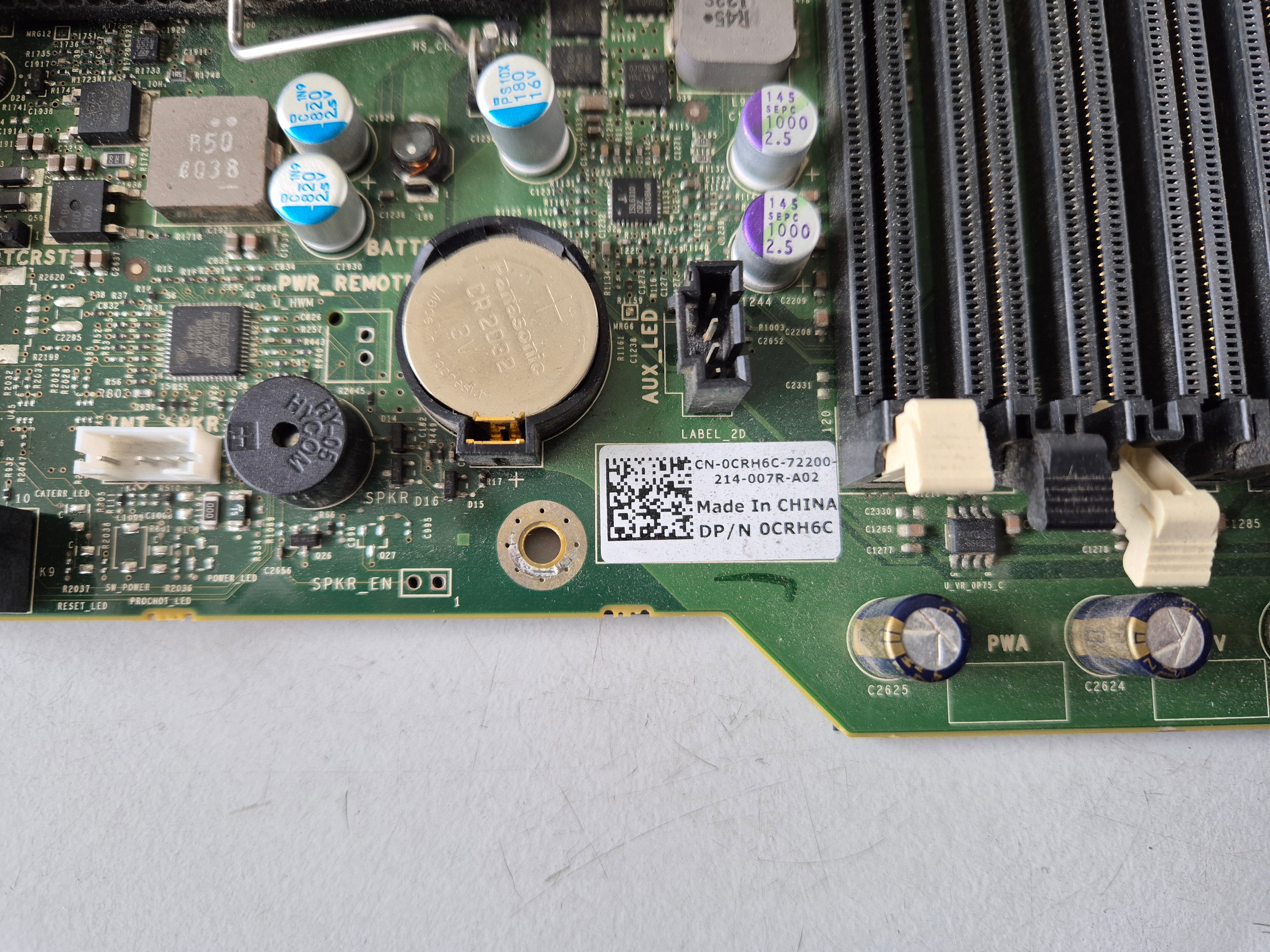 Dell Precision T5500 Motherboard with CPU/Heatsink ( 0CRH6C ) USED