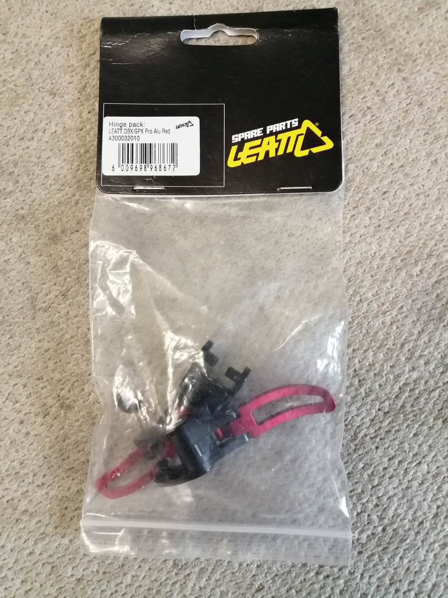 Leatt Aluminum Hinge Pack DBX/GPX Pro Neck Brace Red (4300032010 NEW )