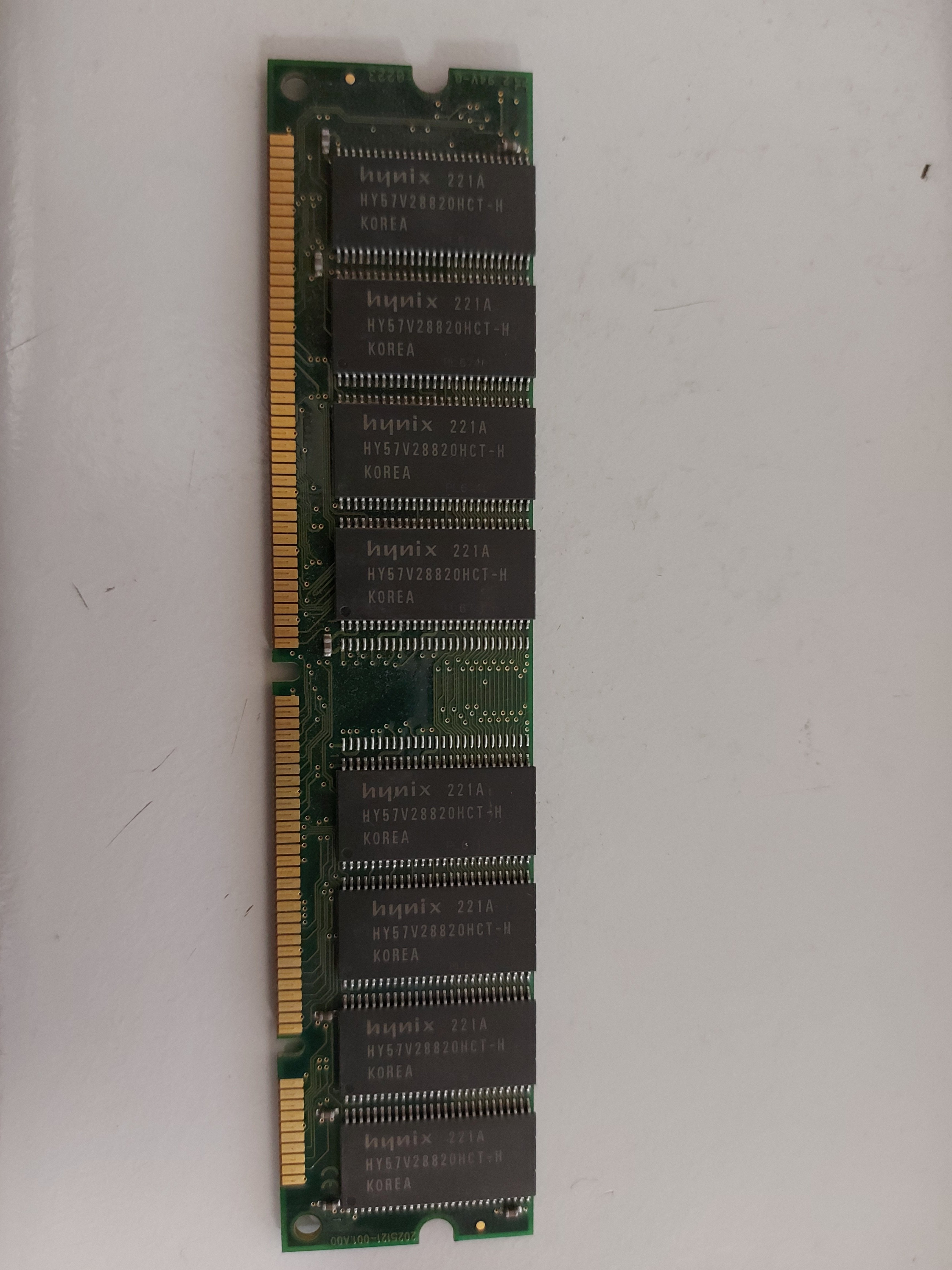 Kingston/HP 256MB PC133 133MHz nonECC Unbuffered CL3 168Pin DIMM  KTC-EN133/256