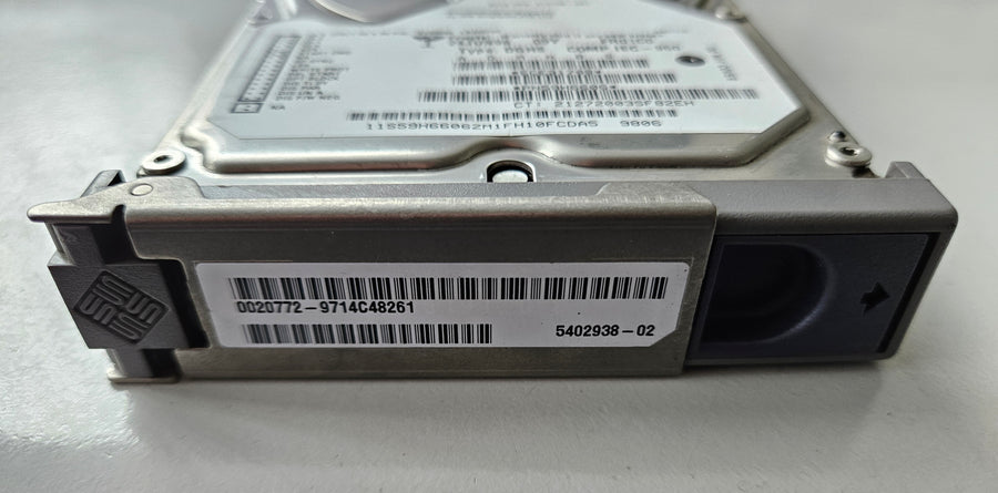 IBM Compaq 9Gb SCSI 80 Pin 7200rpm 3.5in HDD in SUN Caddy 5402938-02 ( 59H6606 313708-001 ) USED