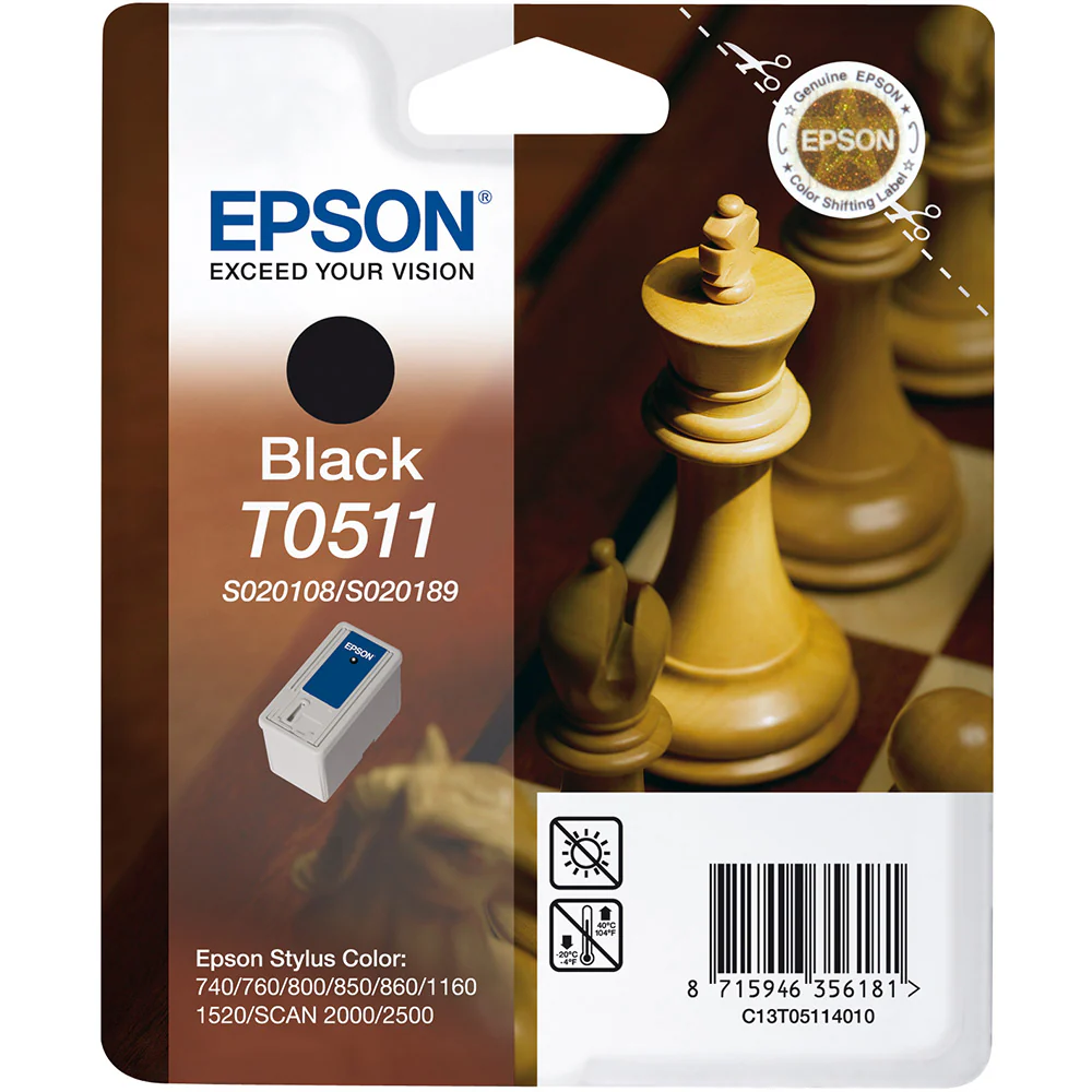 Epson T1801 Black Ink Cartridge ( C13T18014010 ) NEW OLD STOCK