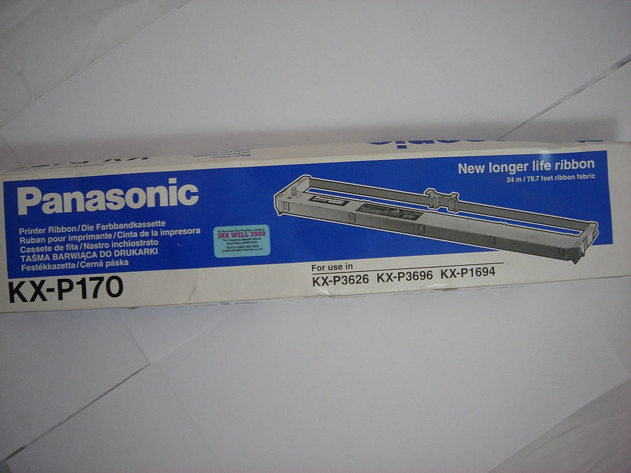PR01630_KX-P170_Panasonic Black Longer Life Printer ribbon - Image2