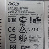 PR20328_MS2181_Acer 3302WXMi 1.73Ghz No Ram No HDD Laptop - Image2