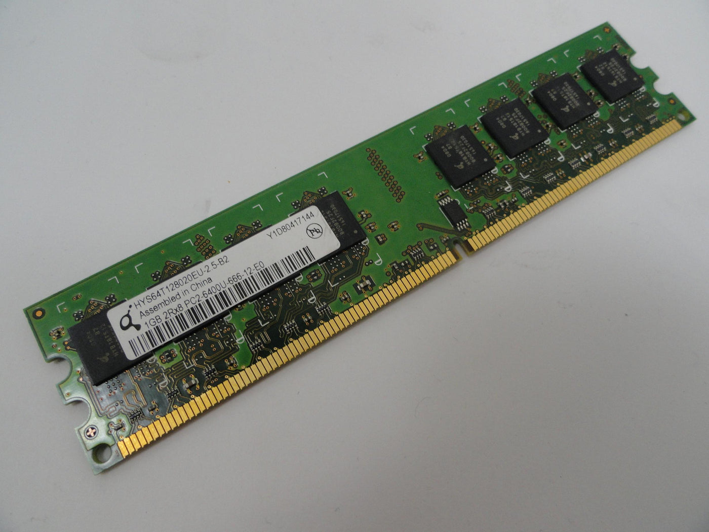 PR16345_HYS64T128020EU-2.5-B2_HP 1Gb PC2-6400 DDR2-800MHz DIMM RAM Module - Image3