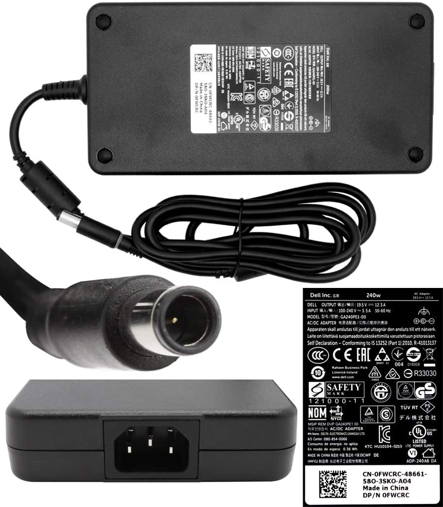 Dell Laptop Power Adapter 240w (GA240PE1-00 FWCRC NEW)