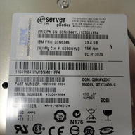 PR12514_41Y8410_IBM/Seagate 73Gb 15krpm 3.5" SCSI 80Pin HDD - Image3