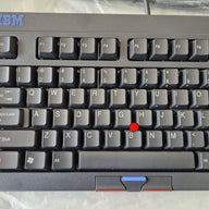 IBM RT3200 US Black Space Saver II PS/2 Wired Keyboard ( 37L0888 ) NOB