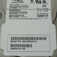 MC5528_9T5004-025_Seagate Sun 36GB Fibre Channel 10Krpm 3.5in HDD - Image3