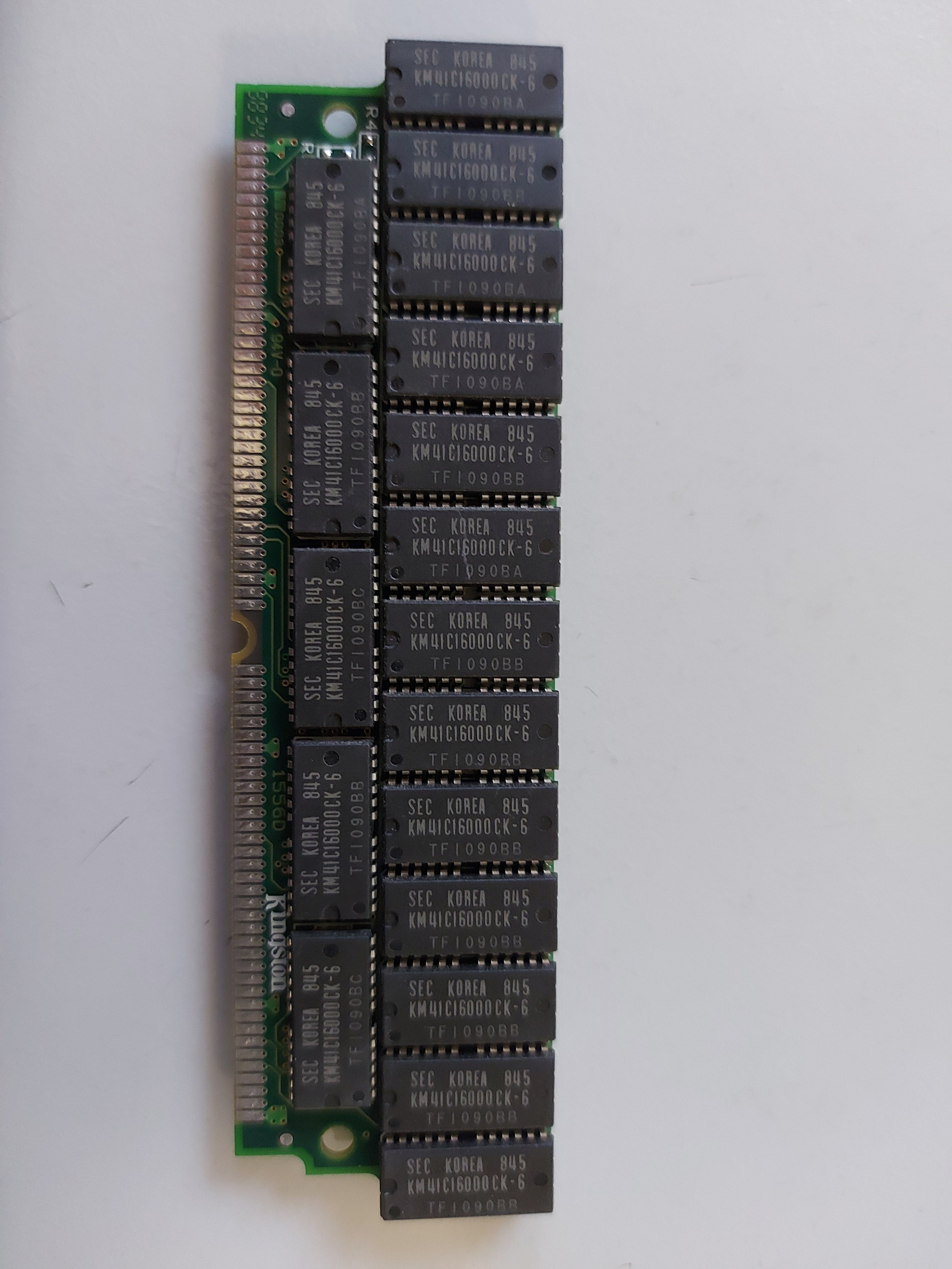 Kingston 64MB Simm Parity FastPage 72Pin SIMM Mem Module KTH4891/64 1556-009.B00