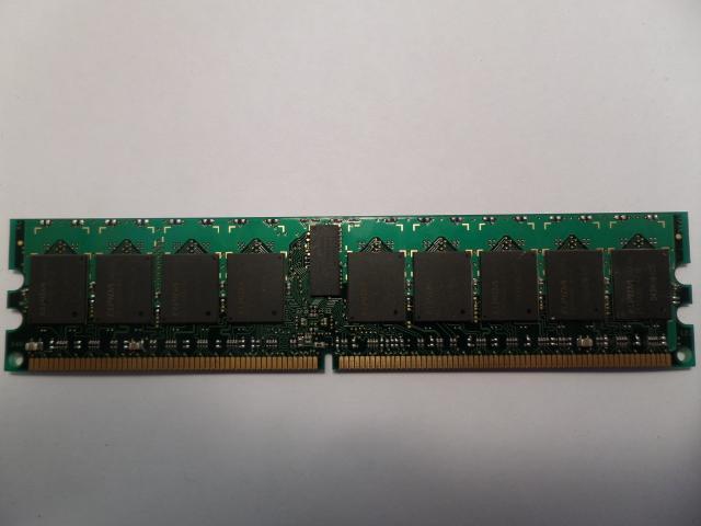 PR23901_EBE10RD4ABFA-4A-E_Elpida 1GB PC2-3200 18c PC2-400 1Rx4 ECC RDIMM - Image2