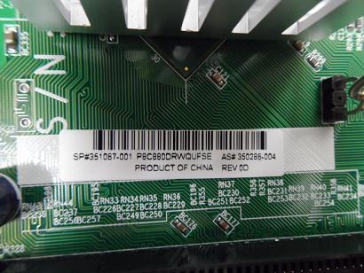 351067-001 - HP 351067-001 dx2000 MT Socket 478 Motherboard - 350286-004 - USED