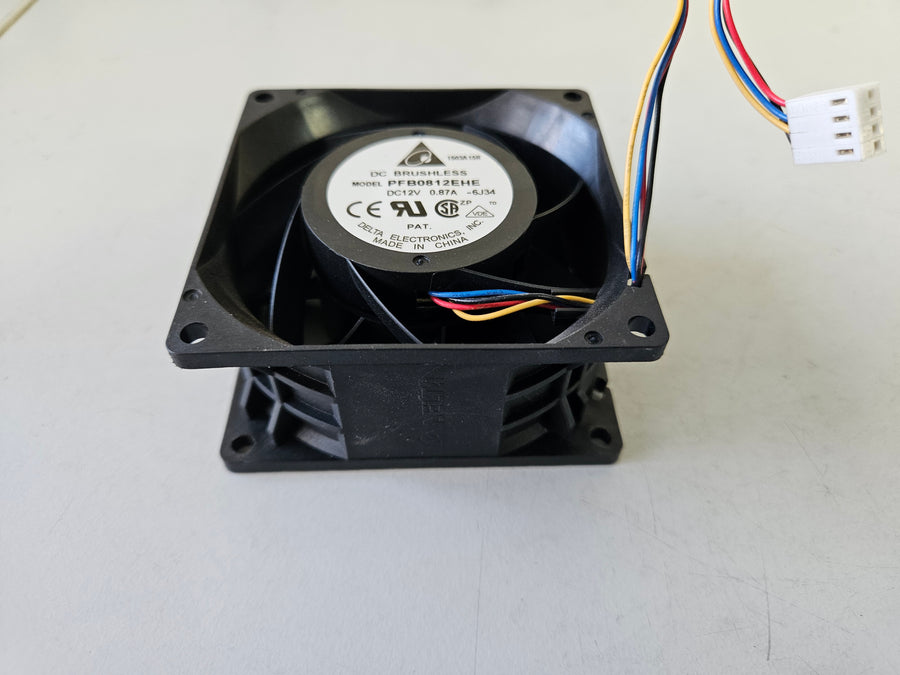 Delta Electronics 12VDC 0.87A DC Brushless Fan ( PFB0812EHE ) USED