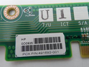 491692-001 - HP Proliant Dl360 491692-001 PCI-E Riser Card - Refurbished