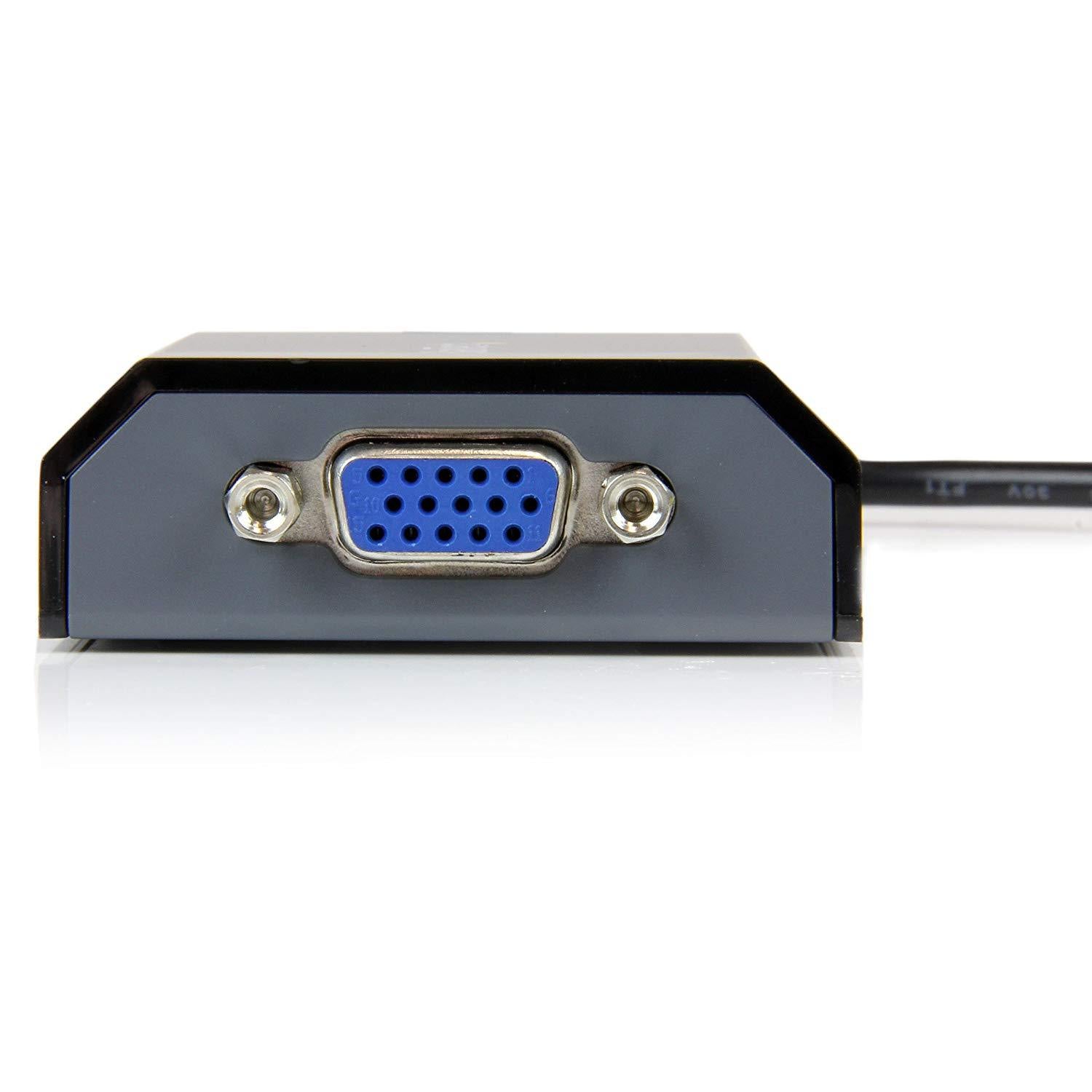 STARTECH USB to VGA Adapter External USB Video Graphics Card for PC and MAC 1920 x1200 (USB2VGAPR02 New)