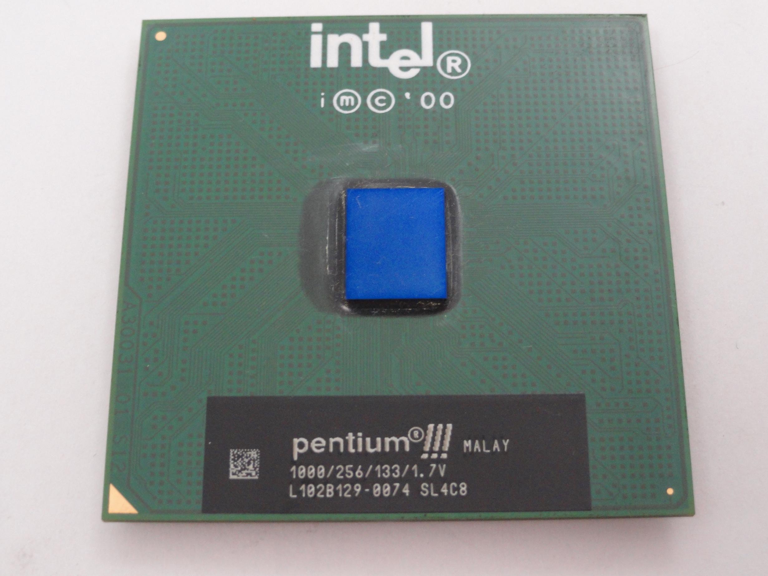Intel Pentium 3 1GHz 256Kb L2 Cache 133MHz FSB CPU ( SL4C8 ) USED