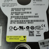 PR20865_WD2500AAJS-60VWA1_Western Digital HP 250Gb SATA 7200rpm 3.5in HDD - Image2