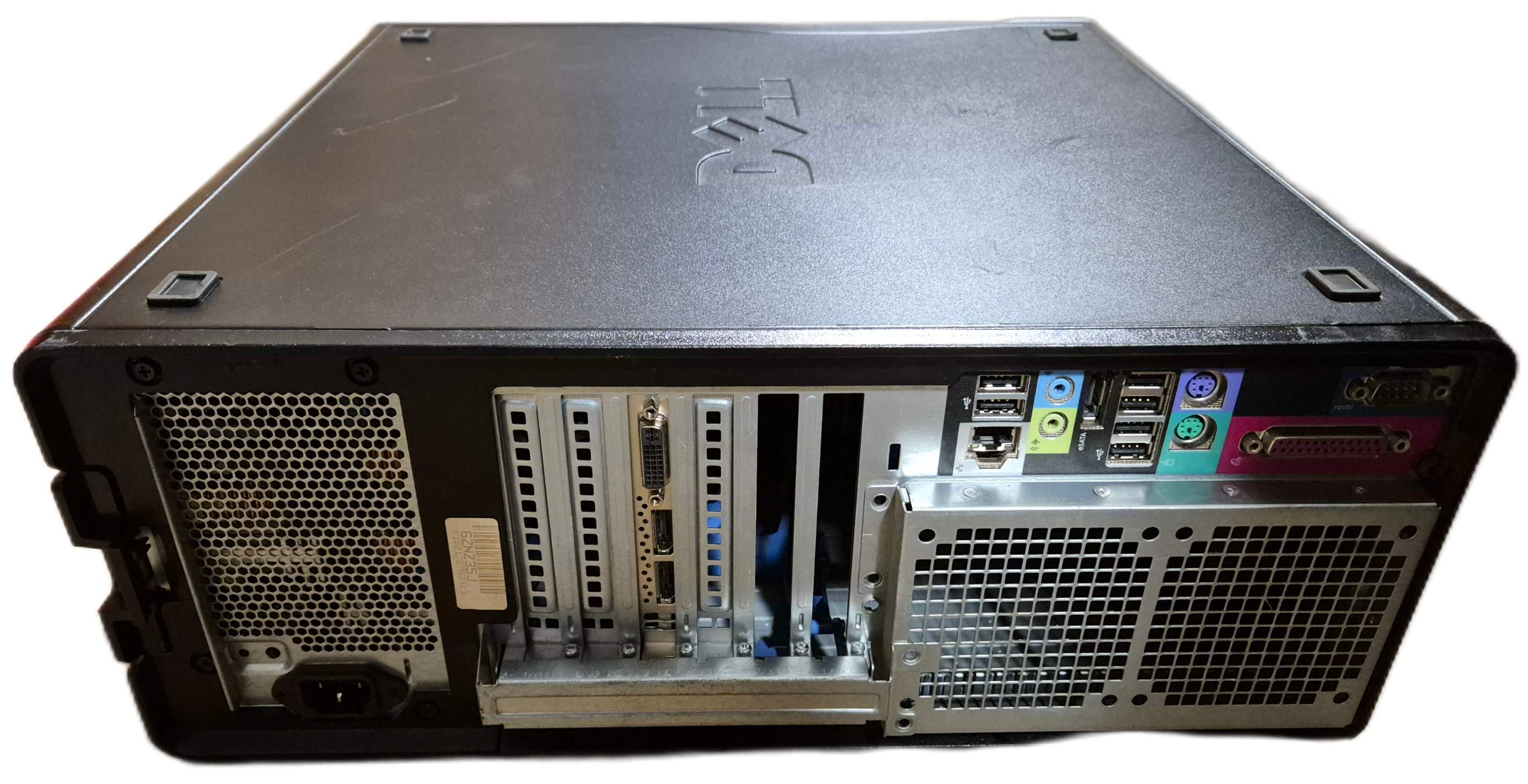 Dell Precision T5500 Xeon 5690 3.47GHz 360GB HDD 48GB RAM DVD Linux Win7Pro COA present USED