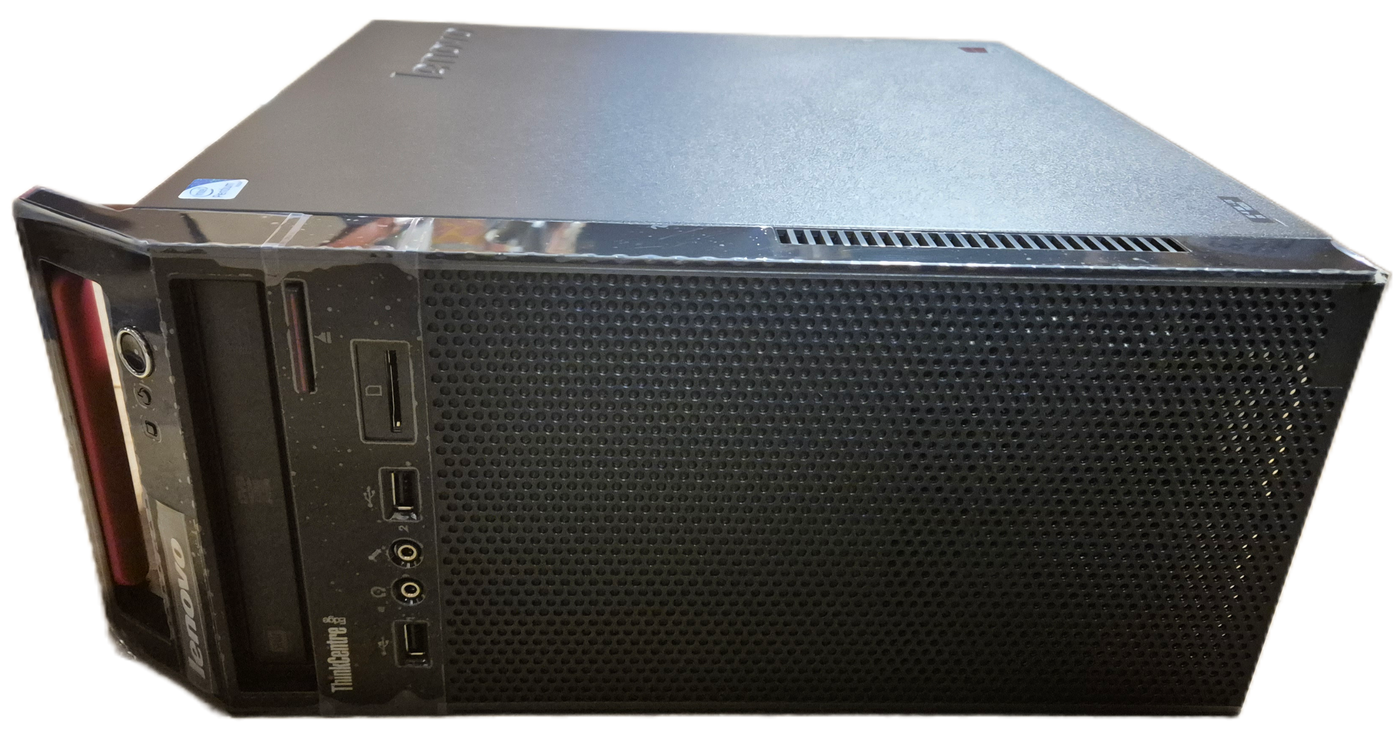 Lenovo ThinkCentre Edge 72 500GB HDD DVD 4GB RAM Pentium G2030 3GHz Win7Pro w/k.board boxed ( 3484-LDG 3484LDG RCCLDUK ) USED
