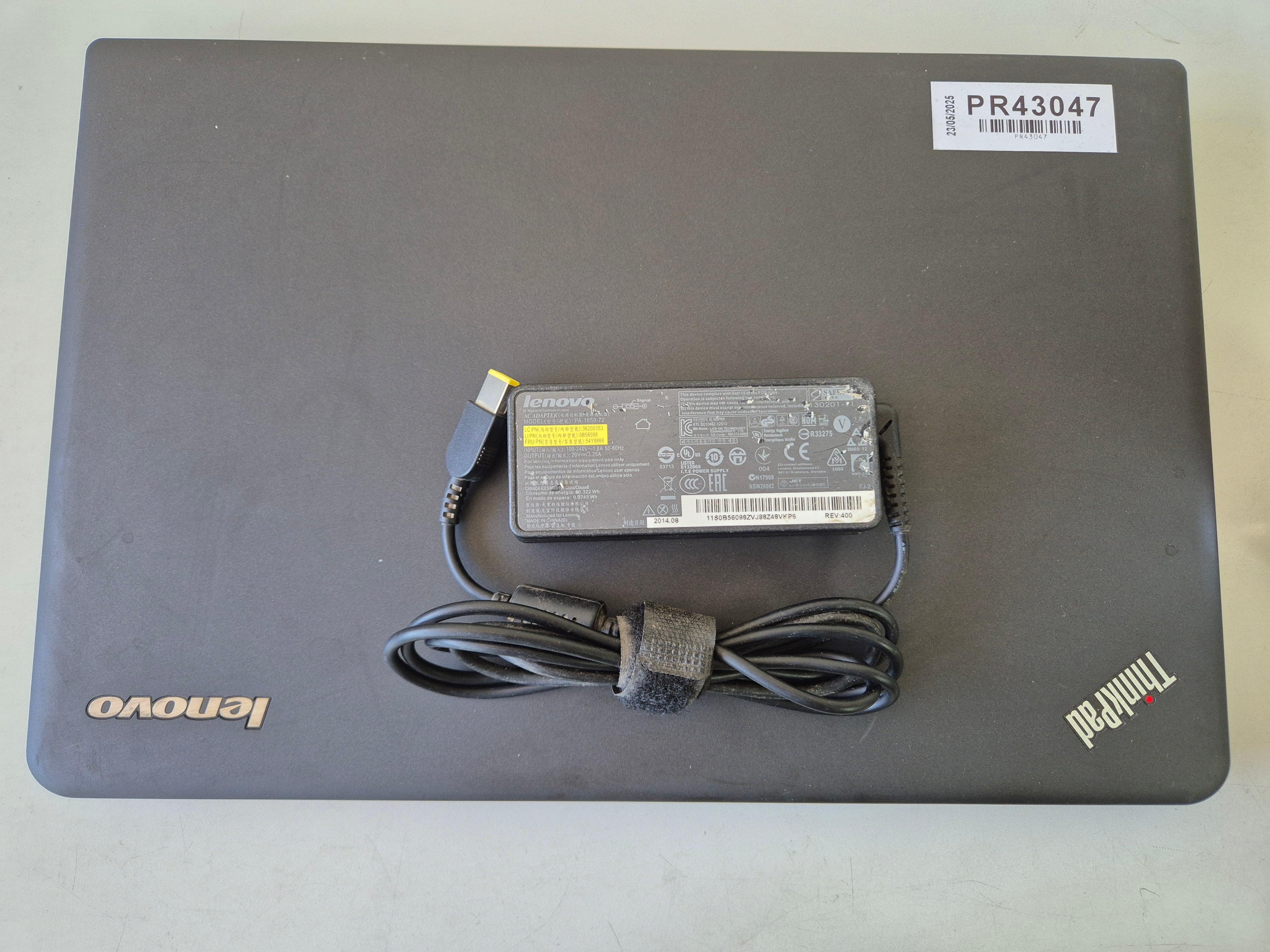 Lenovo ThinkPad E540 500GB HDD 4GB RAM i5-4210M 2.6GHz Win8 - Battery good USED