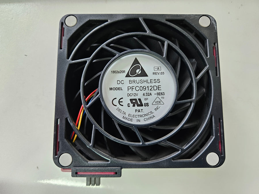 Delta Electronics HP DC12V 4.32A 90mm DC Brushless Fan ( PFC0912DE 492120-002 ) USED