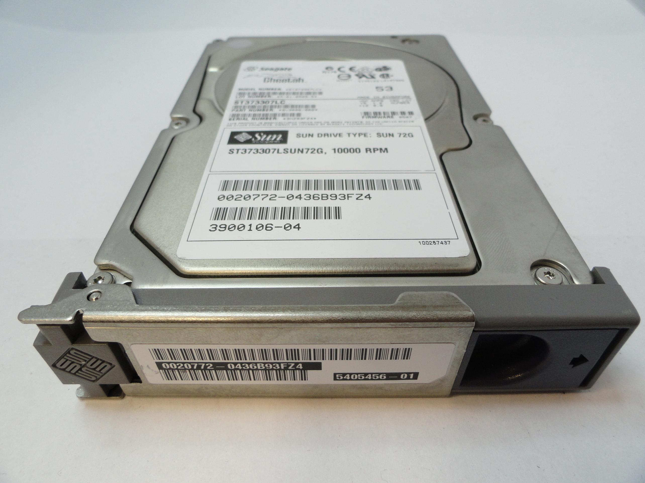 9V3006-060 - Seagate Sun 73Gb SCSI 80 Pin 10Krpm 3.5in Cheetah HDD in Caddy - Refurbished