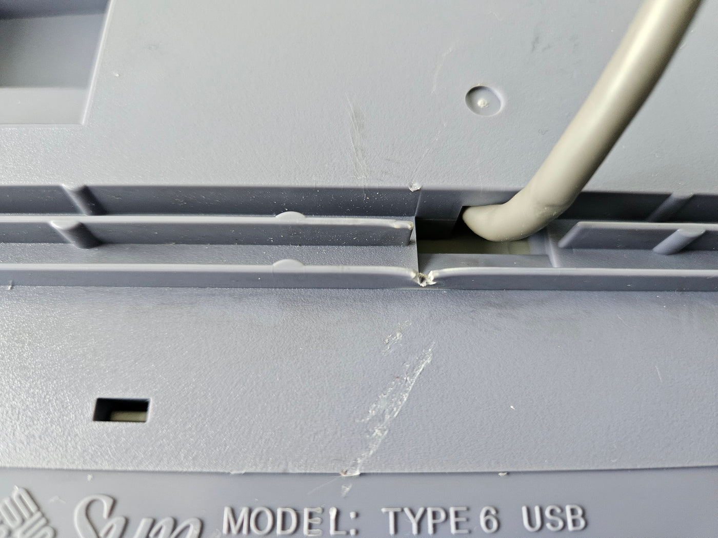 SUN Microsystems Type 6 USB UK Keyboard ( 320-1301-01 3201301-01 ) USED