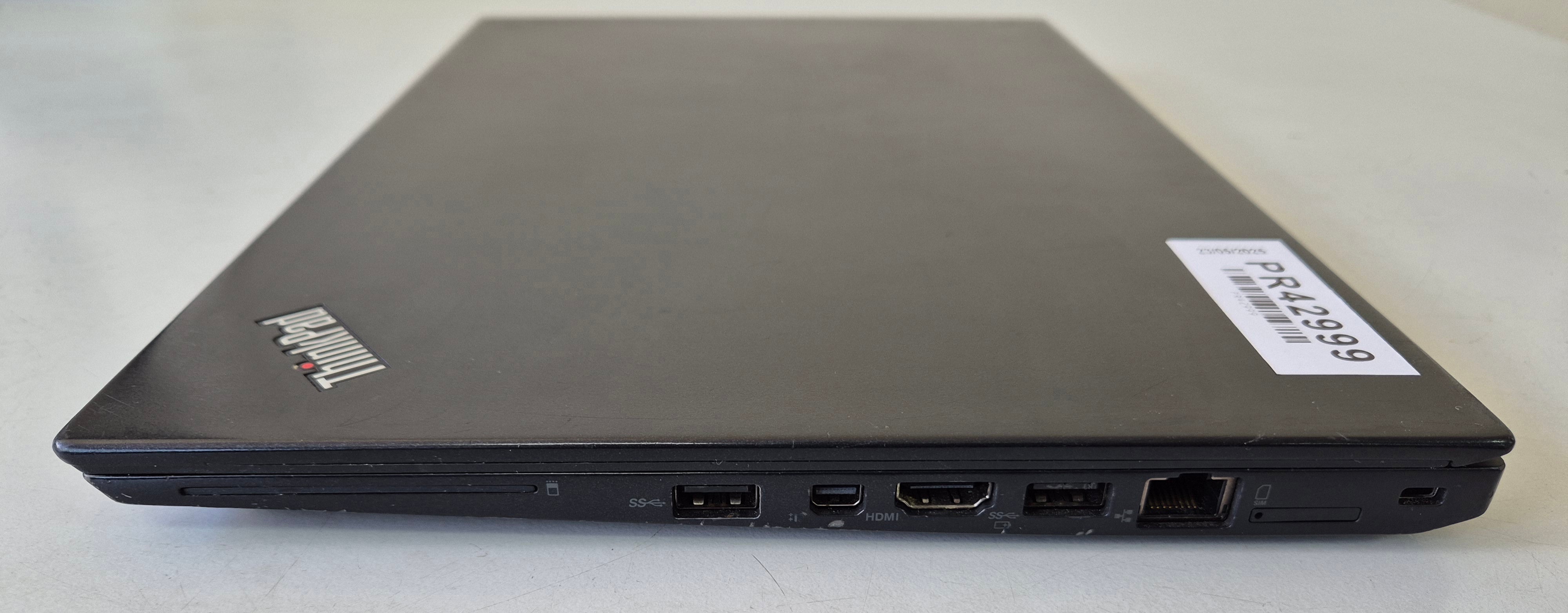 Lenovo ThinkPad T460s 250GB SSD 8GB RAM i5-6300U 2.4GHz Win10 14" FAIR BATTERY - USED