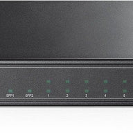 TP-LINK 8-Port Gigabit Smart PoE Managed Switch with 2 SFP Slots ( TL-SG2210P ) USED