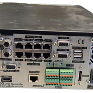 VideoSwitch Vi-R4000 16 Camera 1TB Net Recorder CCTV DVR - Missing key to drive caddy - password reset ( Vi-R4005T1 ) USED