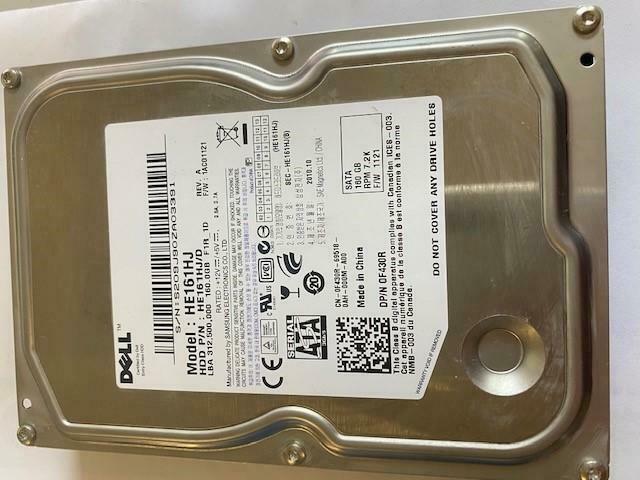 Samsung Dell 160Gb SATA 7200rpm 3.5" Hard Drive ( HE161HJ/D HE161HJ 0F430R ) REF
