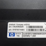 PR19813_nx6310_HP nx6310 512Mb 1.6Ghz 40Gb HDD Laptop - Image7