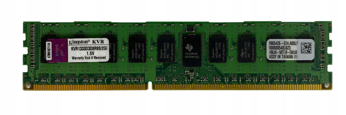 Kingston 2GB DDR2-400MHz PC2-3200 ECC Reg CL3 240-PIN DIMM ( KVR400D2D8R3/2GI ) NEW