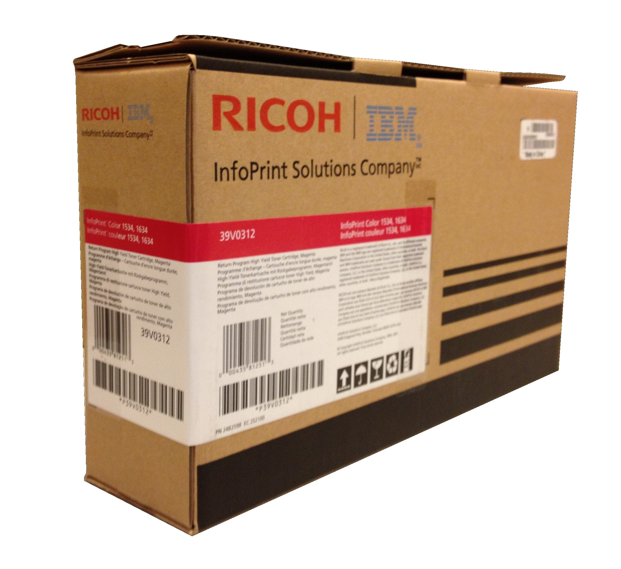 Ricoh InfoPrint High Yield Magenta Toner Cartridge - 5000 pages ( 39V0312 ) NEW OLD STOCK FINAL SALE