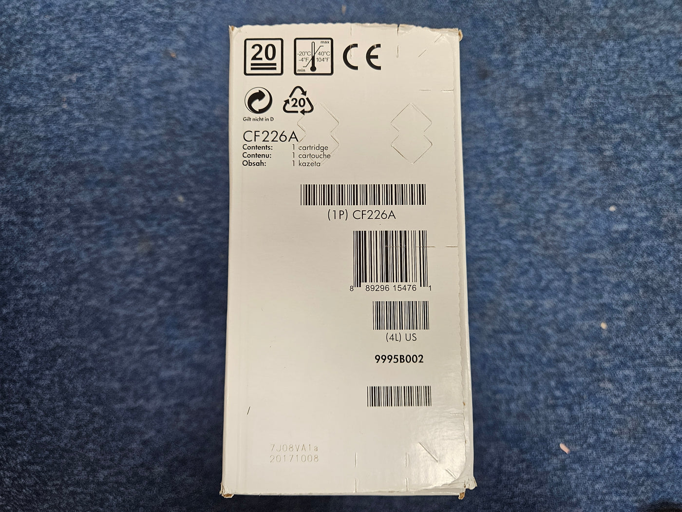 HP 26A LaserJet Pro Toner - Black ( CF226A ) NEW OLD STOCK FINAL SALE