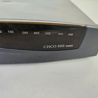 Cisco 800 Series 803 ISDN Ethernet Wired Network Router WITH PSU ( CISCO803 ) USED