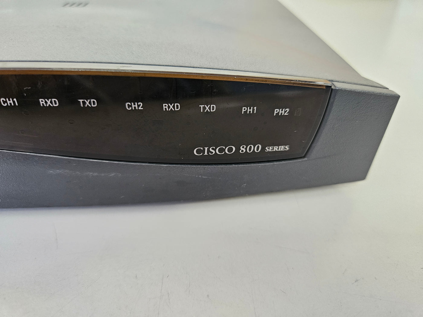 Cisco 800 Series 803 ISDN Ethernet Wired Network Router WITH PSU ( CISCO803 ) USED