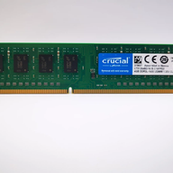 Crucial 4GB DDR3-1600 PC3-12800 NonECC CL11 UDIMM ( CT51264BD160B.C16FPD2 ) REF